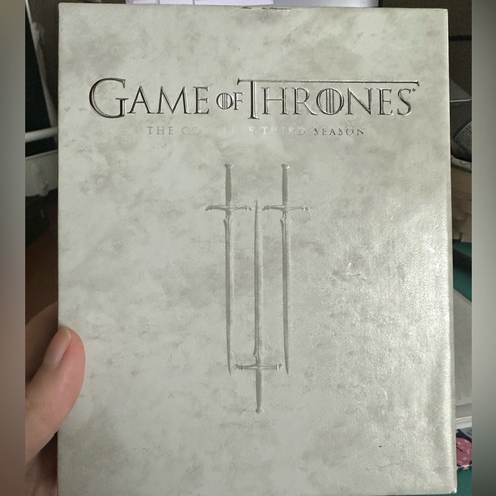 Game of thrones season 3 blue ray disk set